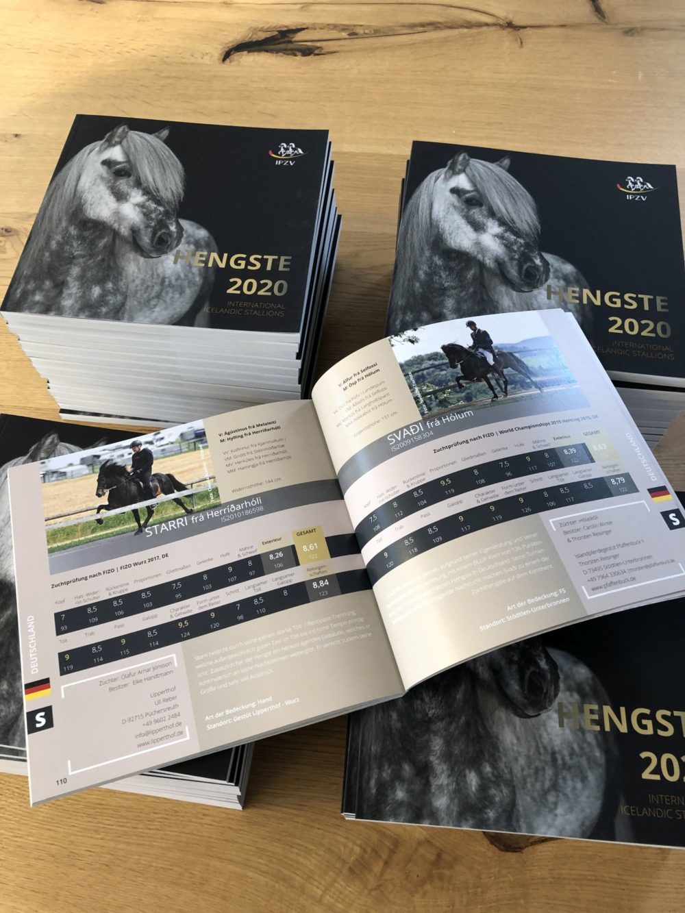 Hengstkatalog Image of the 2020 edition