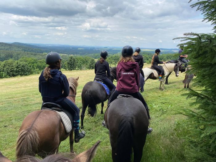 End and start of the virtual ride