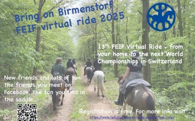 Bring on Birmenstorf – FEIF virtual ride 2025